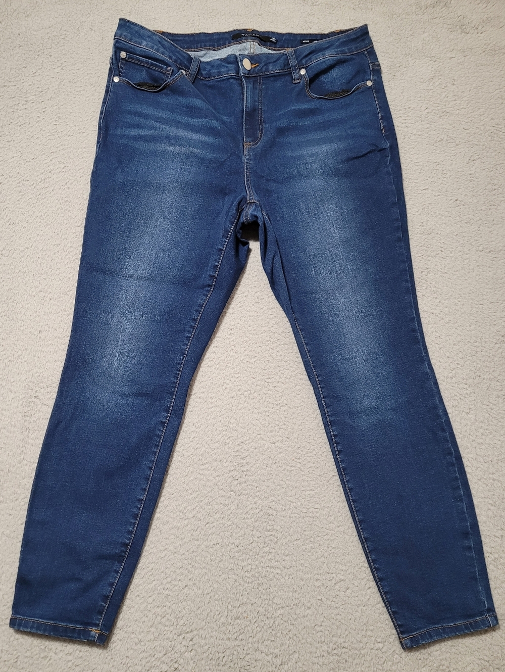 Tahari Kelly Mid-rise Skinny Jeans 16W